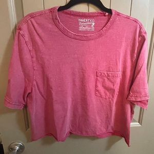 Faherty Men’s Large Sunwashed Hibiscus T-Shirt